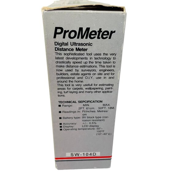 ProMeter Digital Distance Measuring Tool - Measure Your Ego & Room Size Accurate - Picture 9 of 12